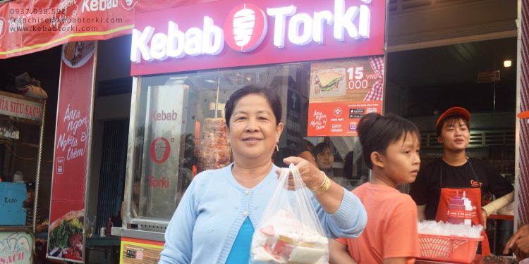 Mặt bằng đẹp là một lợi thế trong kinh doanh bánh mì Kebab