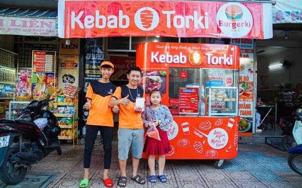 Nhượng quyền bánh mì kebab Sunrise